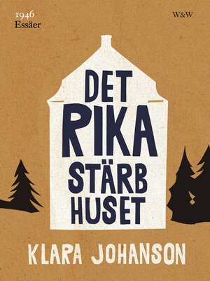 cover image of Det rika stärbhuset
